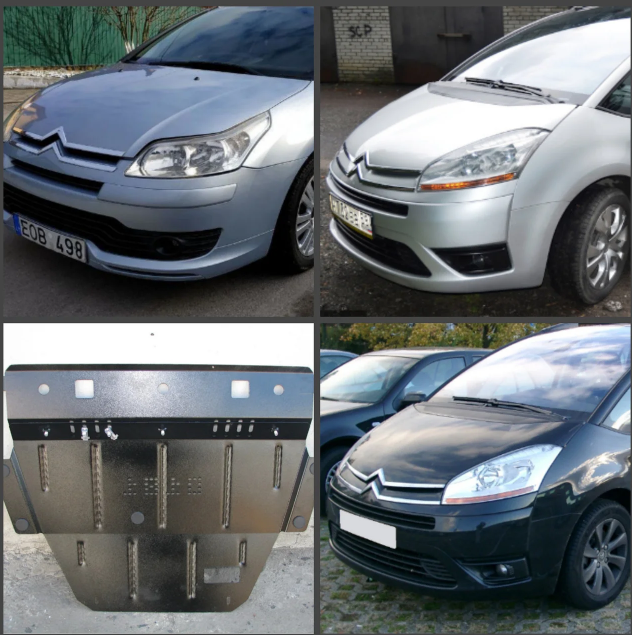 Захист двигуна Citroen GRAND C4 PICASSO 2006 - МКПП/АКПП Всі двигуни (двигун+КПП)