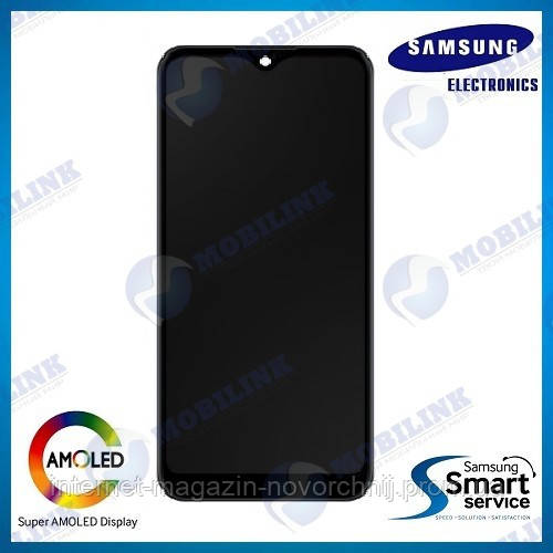 Дисплей Samsung A01 Galaxy A015 Чорний(Black),GH81-18209A ,оригінал!