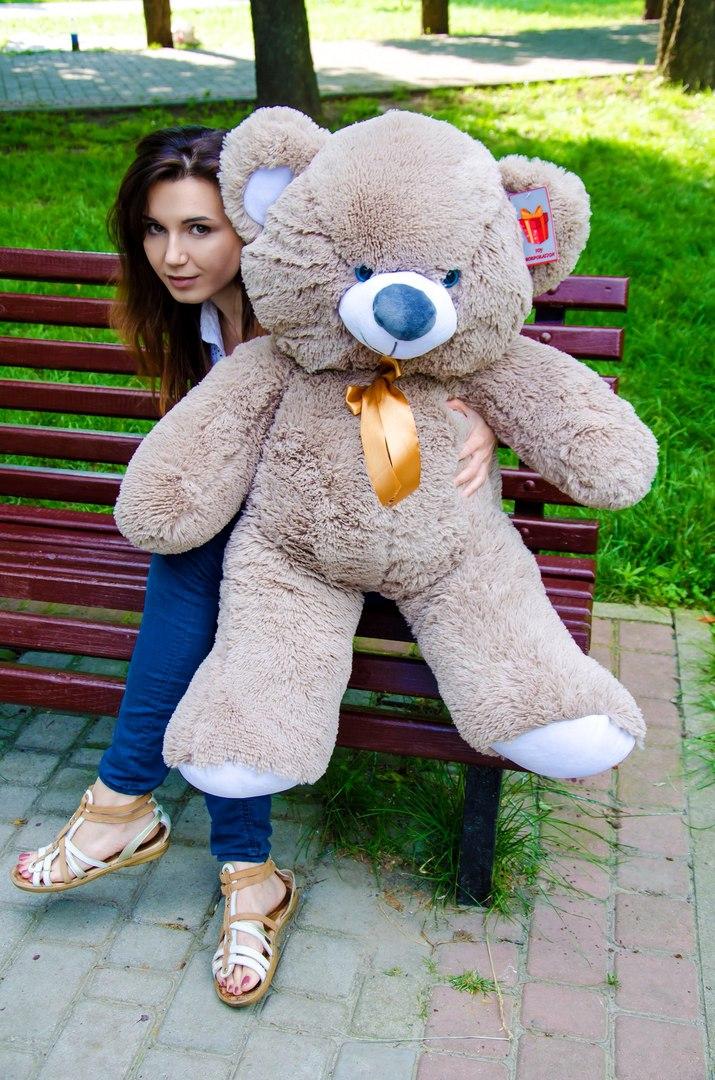 Плюшевий ведмедик Томмі 100 см., фото 1