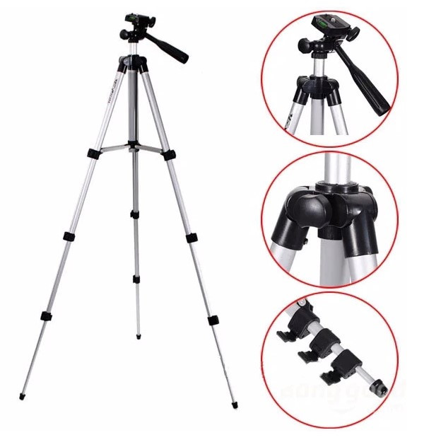 Штатив WT-3110A для камеры, телефона трингота трипод