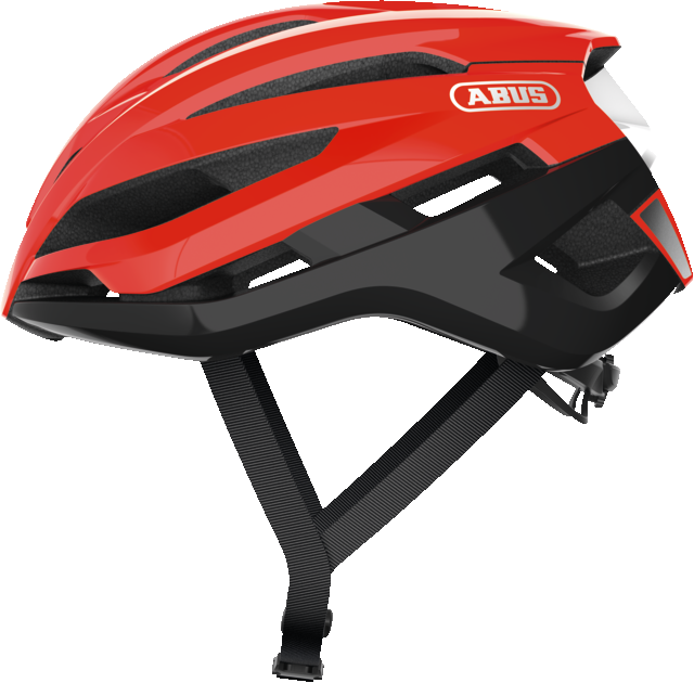 Велошлем спортивный ABUS STORMCHASER Shrimp Orange S (51-55 см)