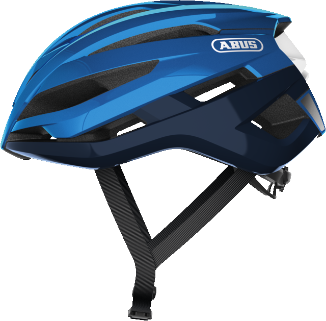 Велошлем спортивный ABUS STORMCHASER Steel Blue M (52-58 см)