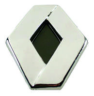Эмблема значок логотип монограмма Renault Megane 2 Рено Меган 8200174907 Задняя Размер 93мм*76мм