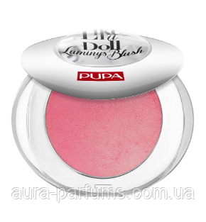 Рум'яна з ефектом сяйва Pupa Like A Doll Luminys Blush