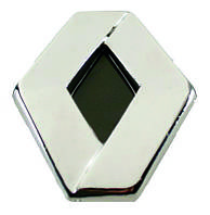 Эмблема значок логотип монограмма Renault Megane 2 HB Рено Меган 8200174907 Задняя Размер 93мм*76мм