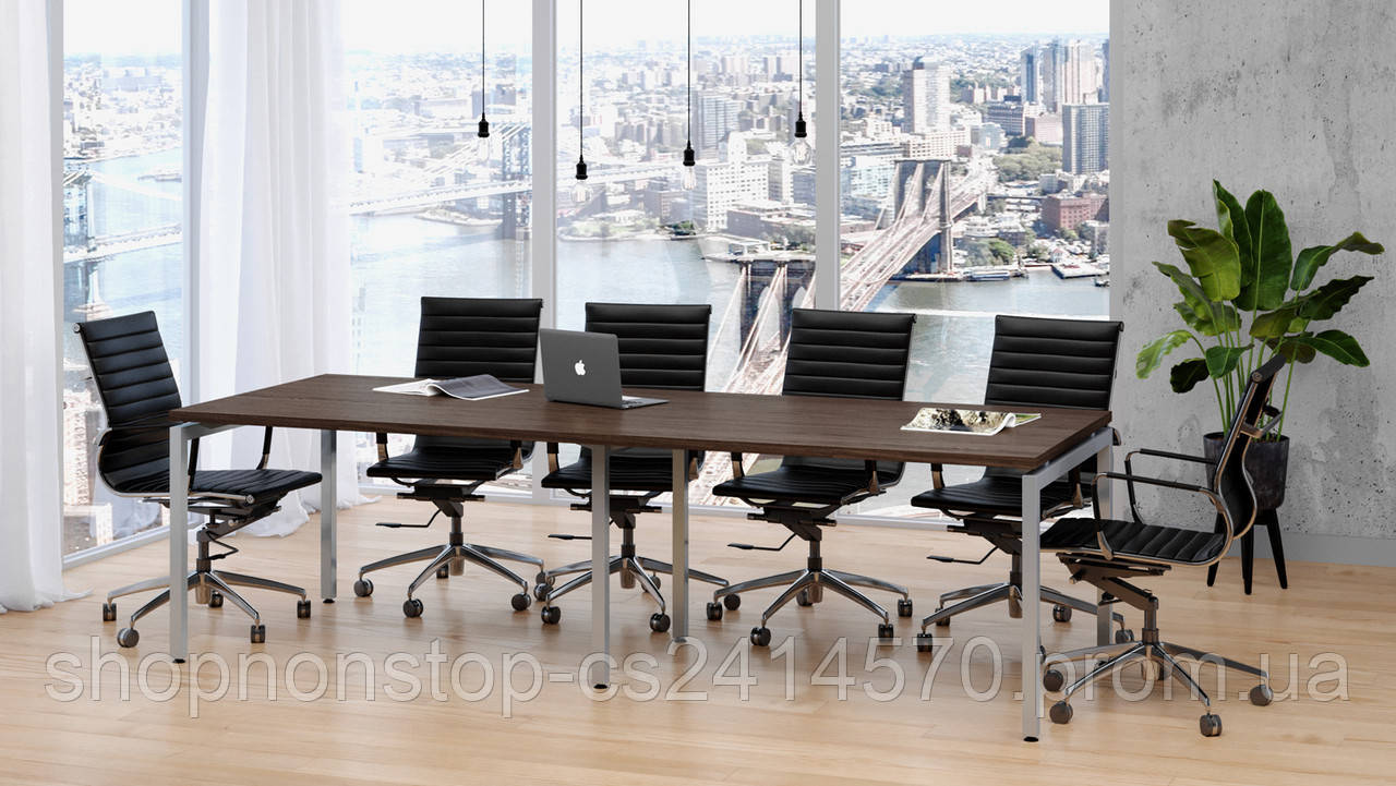 Стіл для переговорів лофт Q-270 Loft design Венге Луізіана