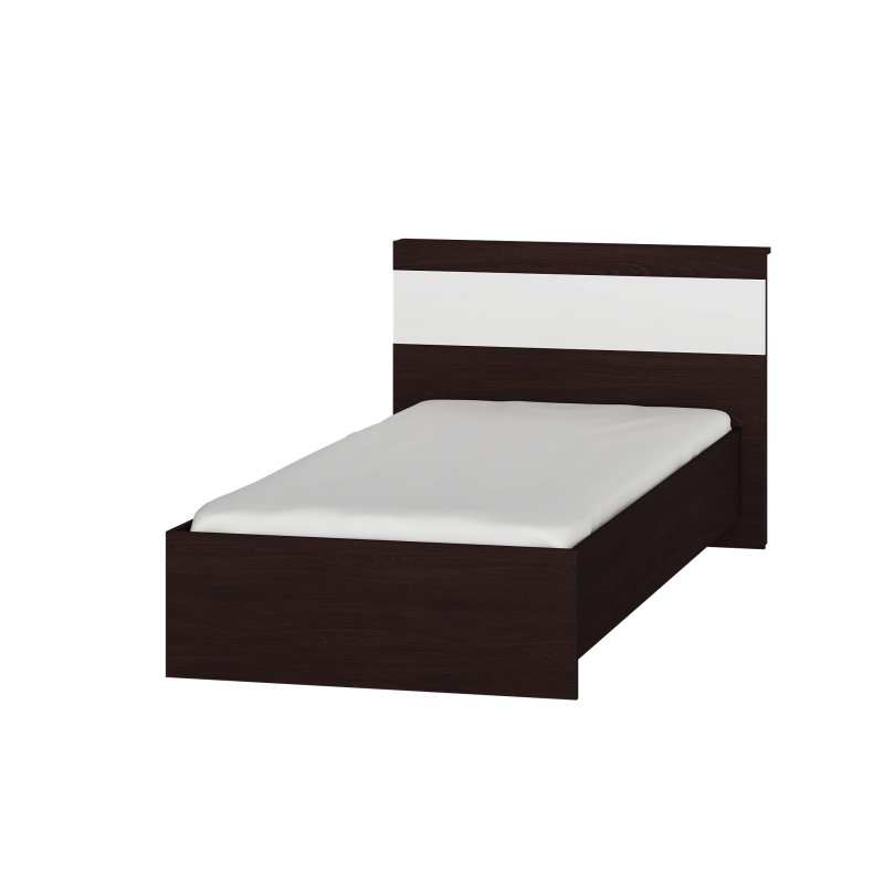 Односпальне ліжко в спальну кімнату Соната-900 Еверест (90х200 см), фото 1