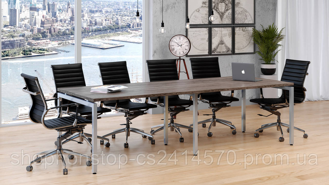 Стіл для переговорів лофт Q-270 Loft design Дуб Палена