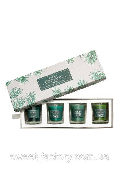Scented Mini Candle Set "4 Pieces" H&M's