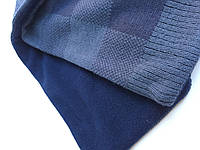 Стильний дитячий шарф для хлопчика BRUMS Італія 133BDLB003 Синій S  ⁇  Одяг для хлопчиків