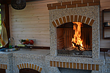 Вуличний камін-барбекю Манчестер у комплекті, фото 8