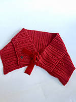 Яркий детский шарф для девочки BRUMS Италия 133BGLB007 Красный ӏ Одежда для девочек S