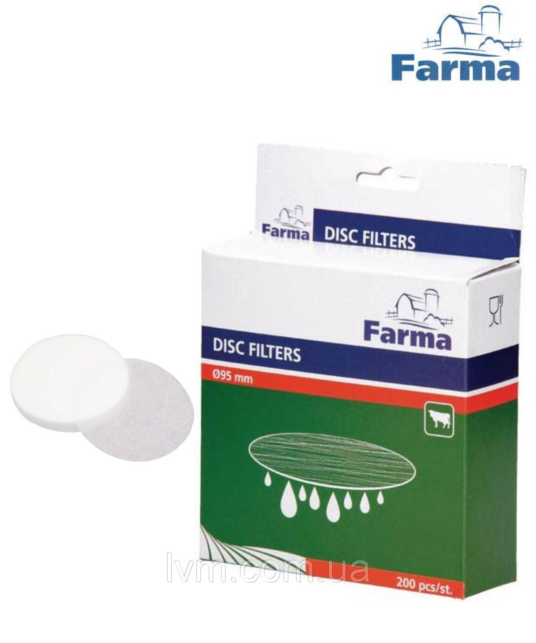 Фільтр для молока Ø 95мм уп/200шт