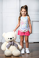 Яркие детские шорты для девочки BRUMS Италия 151BGCA005 Розовый 128