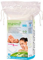 Ватные диски Masmi Organic квадратные 60 шт (8432984000745)