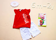 Модные детские шорты для девочки с стразами 0-2 iDO Италия 4 Y010 Белый 92