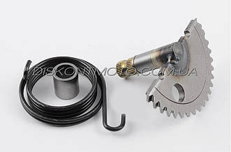 Сектор заводний (півмісяць) 4T GY6 50 китайський скутер 139QMB (L-55 мм) (+ пружна, втулки)