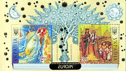 ЄВРОПА'10, блок із 2 м; 2010 рік.