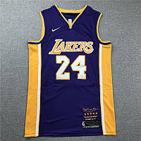 Фиолетовая мужская майка Nike Kobe Bryant №24 Брайант Los Angeles Lakers