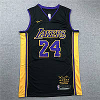 Черная мужская майка Nike Kobe Bryant №24 Брайант Los Angeles Lakers