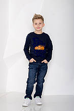 Дитяча футболка для хлопчика ASTON MARTIN Італія AJBI6258TS Синій.Топ!