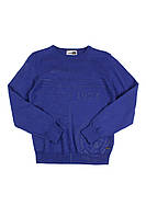 Теплый детский пуловер для мальчика Byblos Италия BU1329 фиолетовый 140
