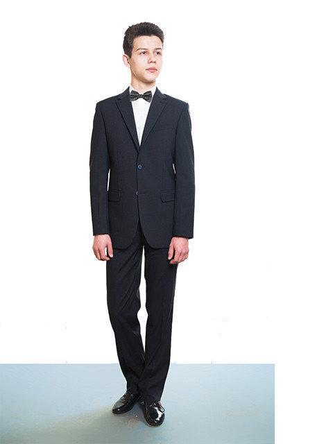 Шкільні класичні дитячі штани для хлопчика Нова форма Україна F039 чорний.Топ!