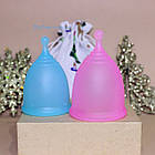 Менструальні чаші S і L з мішечком для зберігання, фото 2