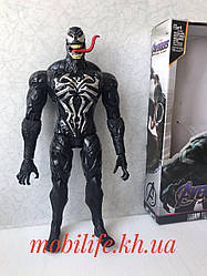 Велика фігурка Веном (Venom) Marvel 29 см/Посувний/Звуковий Ефект/