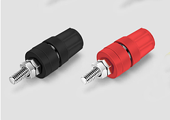 Гніздо під банан монтажне, пара чорний-червоний banan