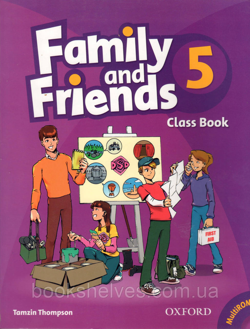 Учебник Family & Friends 5 Class book + MultiROM