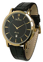 Чоловічий класичний тонкий годинник із календарем наручний кварцовий Superior