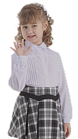 Нарядная школьная блузка для девочки ПромАтельеСервис Украина Марина 158см ӏ Школьная форма для девочек