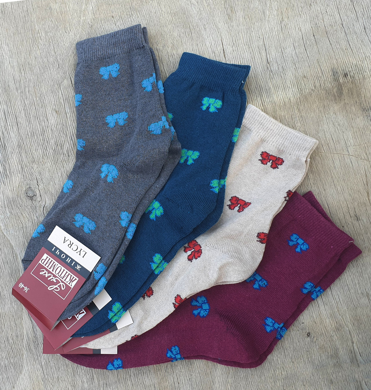 Жіночі тонкі шкарпетки