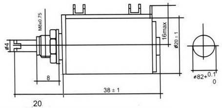 Резистор переменный 10 кОм проволочный многооборотный, фото 2