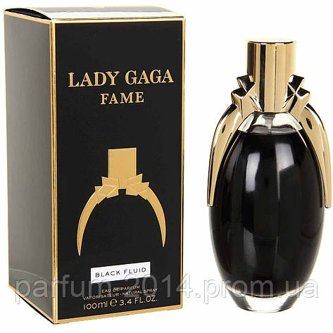 Женский парфюм Леди Гага Фемме Блэк Флюид Lady Gaga Fame Black Fluid (лиц) аромат духи запах, фото 2