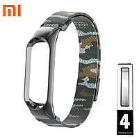 Ремінець Xiaomi Mi Band 3 Міланська петля Army Green