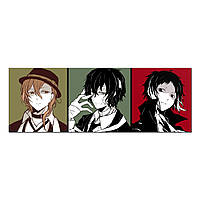 Магніт Великий з бродячих псів | Bungou Stray Dogs