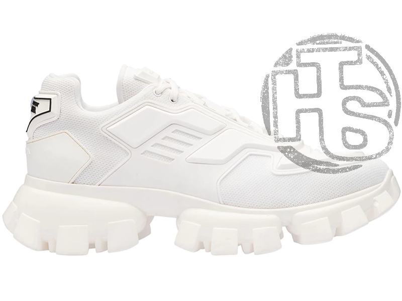 Жіночі кросівки Prada Cloudbust Thunder Knit White 2EG293_3KZU_F0009