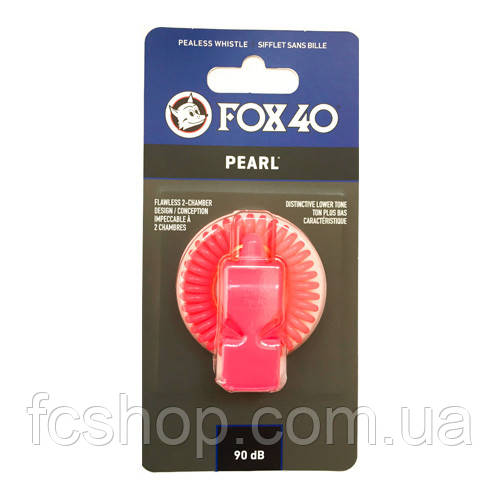 Свисток FOX 40 Original Whistle Pearl Safety 9702-0405, Рожевий, Розмір (EU) — 1SIZE