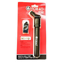 Набір тренера ( свисток + насос) FOX 40 Gear 6906-0000, Чорний, Розмір (EU) — 1SIZE