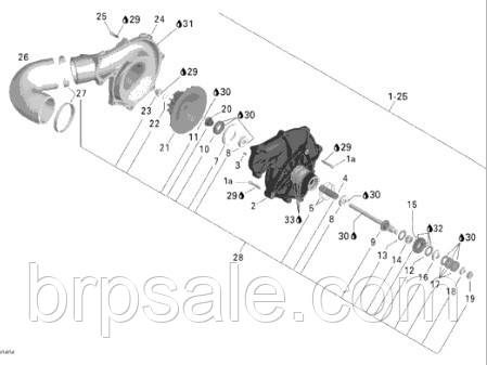 Сформований шланг Sea-Doo BRP Form Hose, фото 1