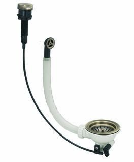 Євро вентиль - автомат з переливанням (сифон, антична латунь) LbPlast PIRITE . Водозлив