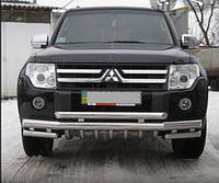 Защита переднего бампера (кенгурятник) Mitsubishi Pajero Wagon IV 2006+