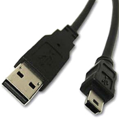 Кабель PowerPlant USB 2.0 AM — Mini 1.4 м 