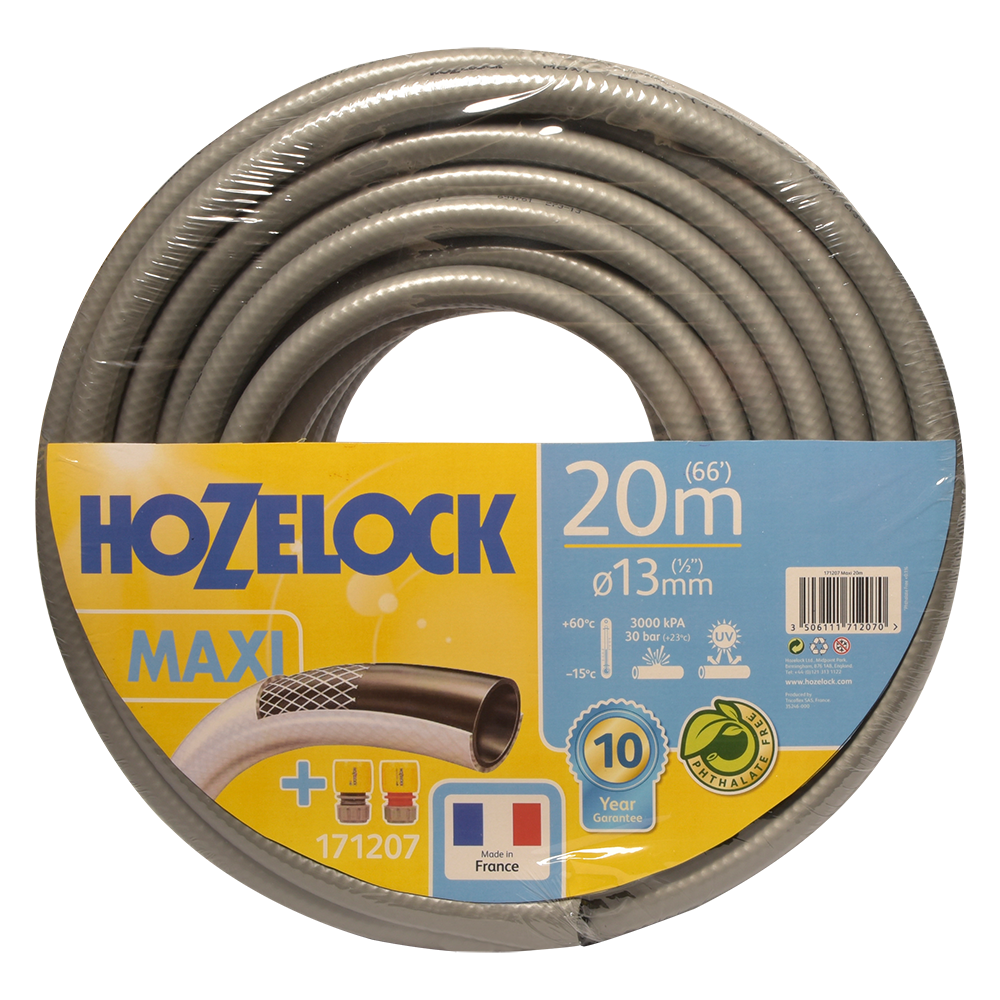 Шланг HoZelock 171207 TRICOFLEX MAXI 12,5 мм 20 м + коннектори в комплекті