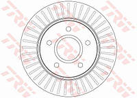 Тормозной диск передний CHRYSLER VOYAGER V; DODGE JOURNEY; FIAT FREEMONT 2.0D-3.8 10.07- TRW OE K04779783AB