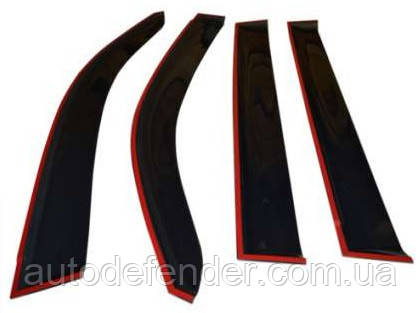 Ветровики Nissan X-Trail T30 2001-2007, дефлекторы окон VL