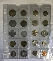 Файли для монет з ПВХ