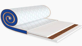 Тонкий матрац Flex-Kokos ЕММ h8 Sleep&Fly Mini футон